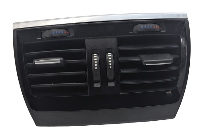Thumbnail 2: 2017 BMW X5 (F15) REAR CENTER CONSOLE HEAT AIR AC VENT OUTLET (Black)