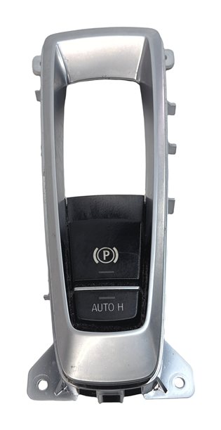 Thumbnail 2: 2017 BMW X5 (F15) ELECTRONIC PARK PARKING BRAKE SWITCH w/ AUTO HOLD CHROME