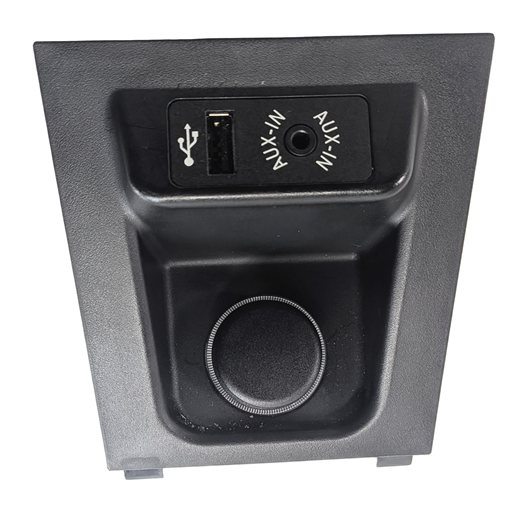 Thumbnail 2: 2017 BMW X5 (F15) CENTER CONSOLE USB AUX POWER OUTLET INSERT TRIM