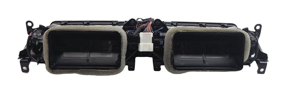 Thumbnail 4: 2017 BMW X5 (F15) CENTER DASH HEAT AIR AC VENT w/ HAZARD SWITCH (Black)