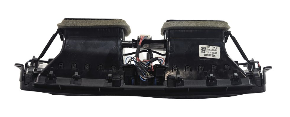 Thumbnail 5: 2017 BMW X5 (F15) CENTER DASH HEAT AIR AC VENT w/ HAZARD SWITCH (Black)