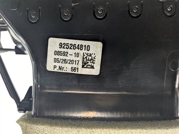 Thumbnail 6: 2017 BMW X5 (F15) CENTER DASH HEAT AIR AC VENT w/ HAZARD SWITCH (Black)