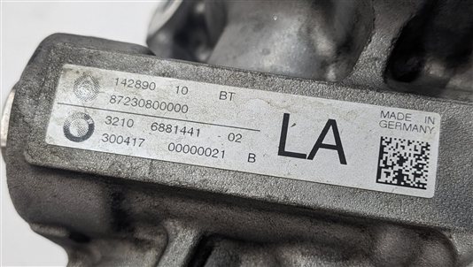 Thumbnail 4: 2014-2019 BMW X5 X6 (F15 F16) POWER STEERING GEAR RACK & PINION (NON ACTIVE)
