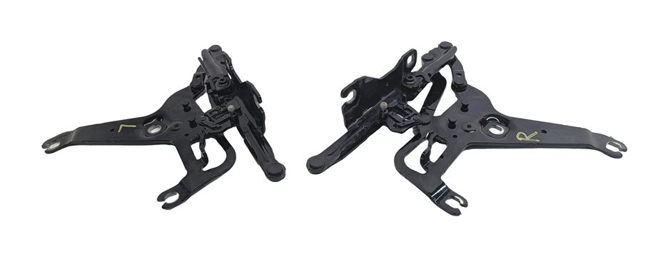 Thumbnail 3: 2014-2019 BMW X5 X6 (F15 F16) LEFT & RIGHT HOOD HINGE SET (Black)
