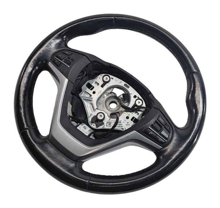 Thumbnail 3: 14-18 BMW X5 X6 F15 F16 SPORT HEATED STEERING WHEEL w/o PADDLES (Black)