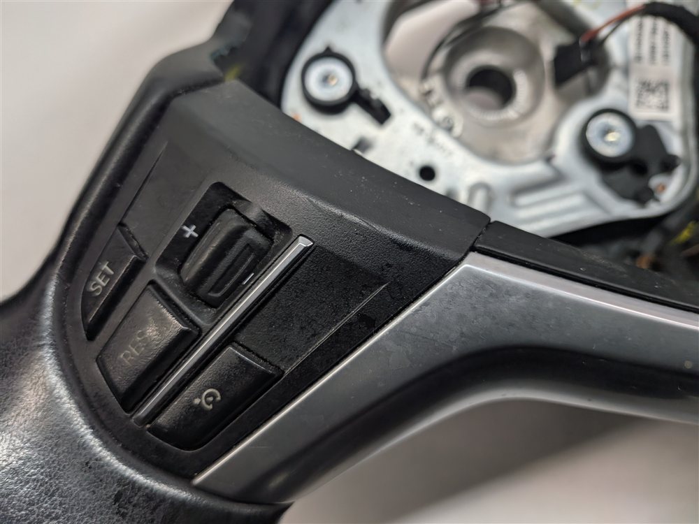 Thumbnail 8: 14-18 BMW X5 X6 F15 F16 SPORT HEATED STEERING WHEEL w/o PADDLES (Black)