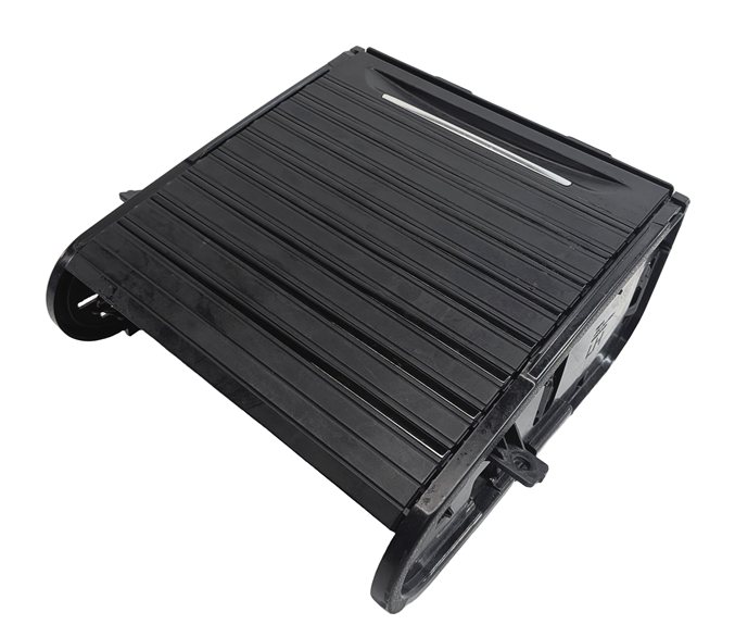 Thumbnail 5: 2017 BMW X5 (F15) FRONT CENTER CONSOLE CUP HOLDER STORAGE TRAY w/ ROLLER BLIND