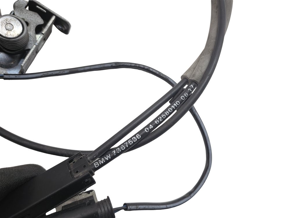 Thumbnail 5: 2017 BMW X5 (F15) FRONT LEFT/RIGHT HOOD LID LOCK LATCH SET/2 w/ BOWDEN CABLES