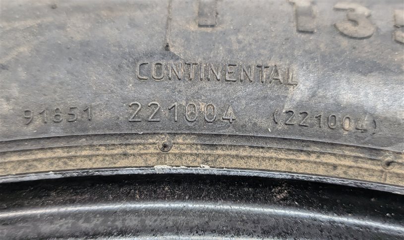 Thumbnail 5: 2008-2014 MERCEDES C250 C300 C350 (W204) 17x3-1/2 SPARE TIRE WHEEL RIM