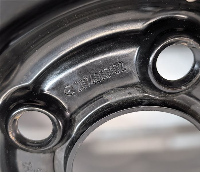 Thumbnail 7: 2008-2014 MERCEDES C250 C300 C350 (W204) 17x3-1/2 SPARE TIRE WHEEL RIM