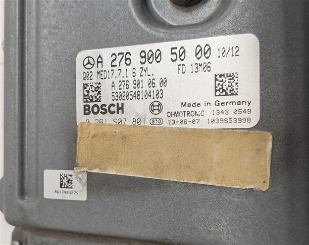 Thumbnail 6: 13-15 MERCEDES C300 C350 E350 GLK350 (W204 W207 W172) 3.5L ENGINE CONTROL MODULE
