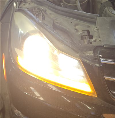 Thumbnail 2: 2012-2015 MERCEDES C250 C300 C350 C63 (C204 W204) RIGHT XENON HID HEADLIGHT LAMP