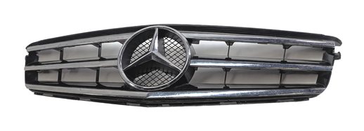 Thumbnail 2: 2012-2015 MERCEDES C250 C350 (C204) COUPE FRONT UPPER HOOD VENT GRILLE TRIM