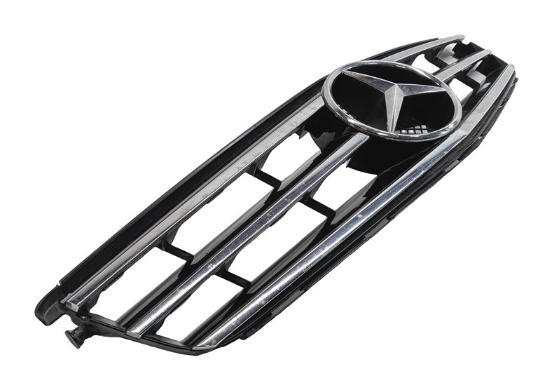 Thumbnail 3: 2012-2015 MERCEDES C250 C350 (C204) COUPE FRONT UPPER HOOD VENT GRILLE TRIM
