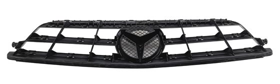 Thumbnail 4: 2012-2015 MERCEDES C250 C350 (C204) COUPE FRONT UPPER HOOD VENT GRILLE TRIM