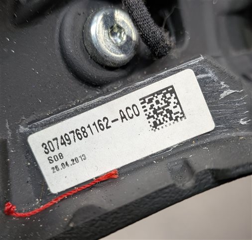 Thumbnail 6: 13-15 MERCEDES C300 C350 C63 AMG E350 STEERING WHEEL w/PADDLES LANE KEEP (Black)