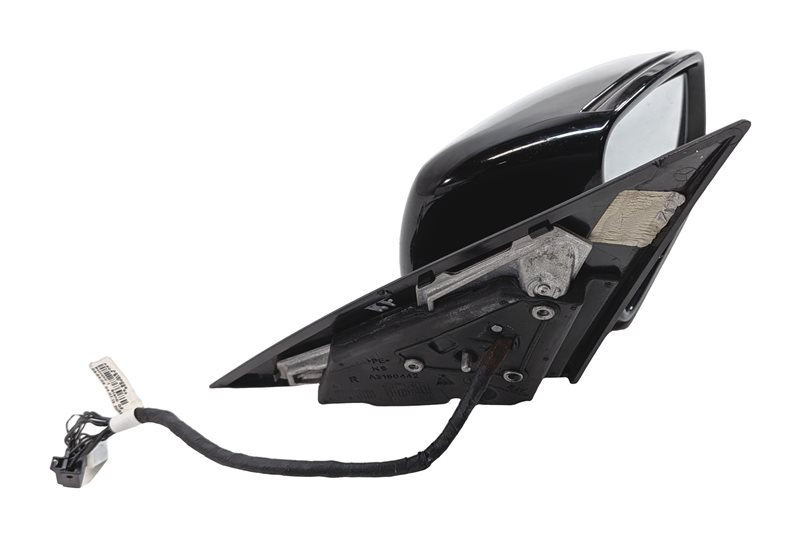 12-15 MERCEDES C CLASS W204 RIGHT HEATED MEMORY AUTODIM BLIND DOOR MIRROR(Black)
