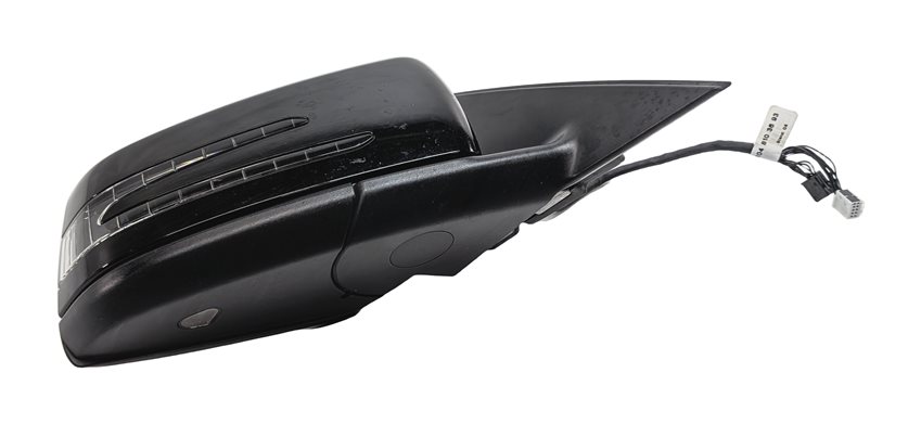 Thumbnail 6: 12-15 MERCEDES C CLASS W204 RIGHT HEATED MEMORY AUTODIM BLIND DOOR MIRROR(Black)