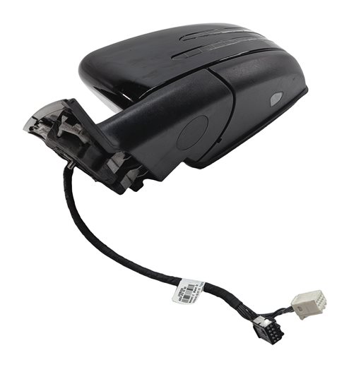 Thumbnail 6: 12-15 MERCEDES C CLASS W204 LEFT HEATED MEMORY AUTODIM BLIND DOOR MIRROR (Black)