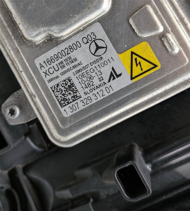 Thumbnail 8: 12-15 MERCEDES C250 C300 C350 C63 (C204 W204) LEFT DRIVER XENON HEADLIGHT LAMP