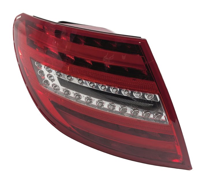 Thumbnail 3: 2012-2015 MERCEDES BENZ C250 C300 C350 (W204) LEFT DRIVER TAILLIGHT BRAKE LIGHT
