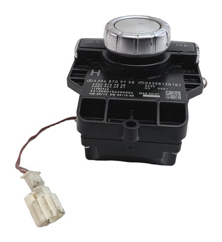 Thumbnail 3: 2012-2015 MERCEDES C E GLK (W204 W212 X204) iDRIVE MULTIMEDIA SWITCH KNOB BUTTON