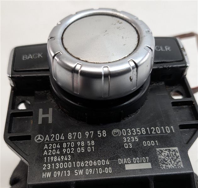Thumbnail 8: 2012-2015 MERCEDES C E GLK (W204 W212 X204) iDRIVE MULTIMEDIA SWITCH KNOB BUTTON