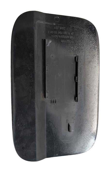 Thumbnail 4: 12-15 MERCEDES C CLASS C204 COUPE FUEL TANK FILL DOOR COVER w/HOUSING  (Black)