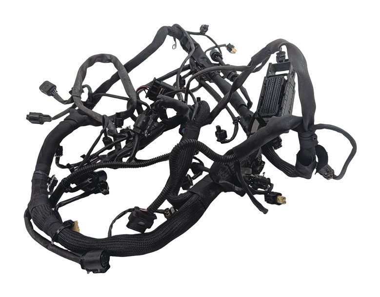 Thumbnail 3: 2014 MERCEDES C350 COUPE (W204) 3.5L (276.957) ENGINE WIRE WIRING HARNESS LOOM