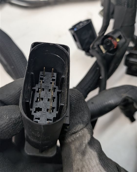 Thumbnail 7: 2014 MERCEDES C350 COUPE (W204) 3.5L (276.957) ENGINE WIRE WIRING HARNESS LOOM