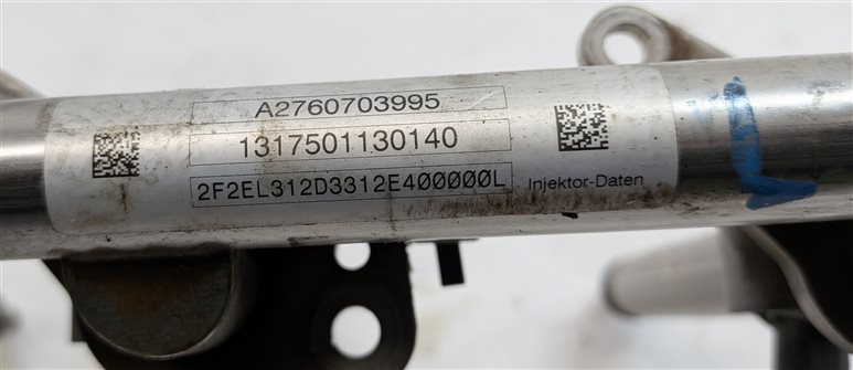 Thumbnail 8: 2014 MERCEDES C350 COUPE (W204) 3.5L (276.957) ENGINE FUEL INJECTOR w/RAIL SET/6