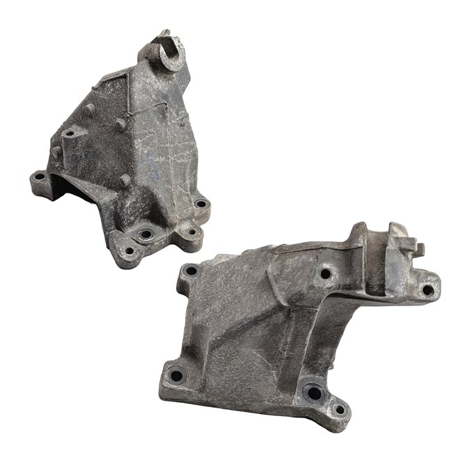 2014 MERCEDES C350 COUPE (W204) 3.5L (276.957) ENGINE MOTOR MOUNT BRACKET SET/2