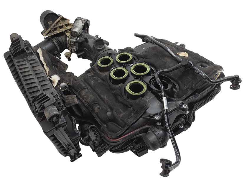 Thumbnail 11: 2012-2016 MERCEDES C300 C350 GLK350 SLK350 3.5L INTAKE MANIFOLD w/ ENGINE COVER 