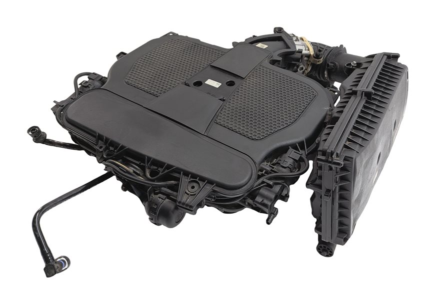 Thumbnail 6: 2012-2016 MERCEDES C300 C350 GLK350 SLK350 3.5L INTAKE MANIFOLD w/ ENGINE COVER 