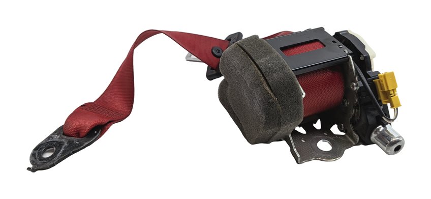 Thumbnail 2: 2014 MERCEDES C350 COUPE (W204) REAR LEFT SEATBELT RETRACTOR (Red)
