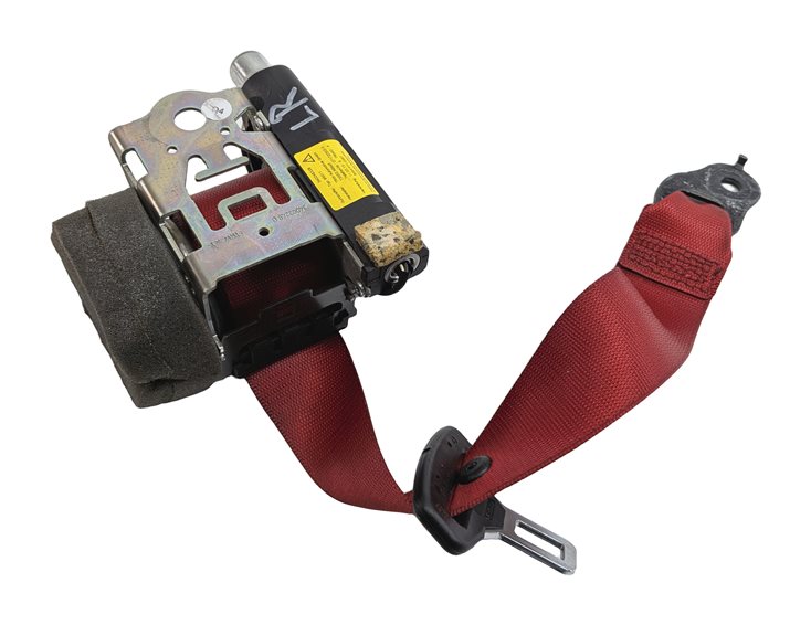 Thumbnail 4: 2014 MERCEDES C350 COUPE (W204) REAR LEFT SEATBELT RETRACTOR (Red)