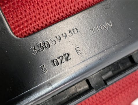 Thumbnail 6: 2014 MERCEDES C350 COUPE (W204) REAR LEFT SEATBELT RETRACTOR (Red)