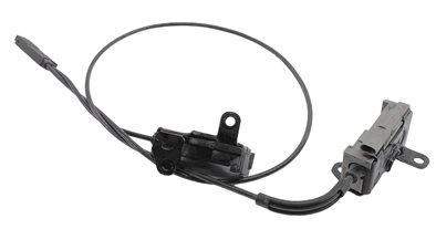 Thumbnail 2: 2014 MERCEDES C350 COUPE (W204) FRONT HOOD LID LOCK LATCH w/RELEASE CABLE SET