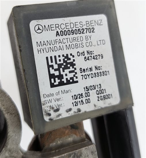 Thumbnail 5: 2014 MERCEDES C350 COUPE (W204) 3.5L NEGATIVE BATTERY CABLE w/ IBS SENSOR