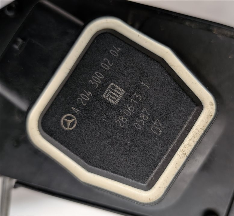 Thumbnail 6: 2014 MERCEDES C350 COUPE (W204) 3.5L THROTTLE GAS ACCELERATOR PEDAL ASSEMBLY