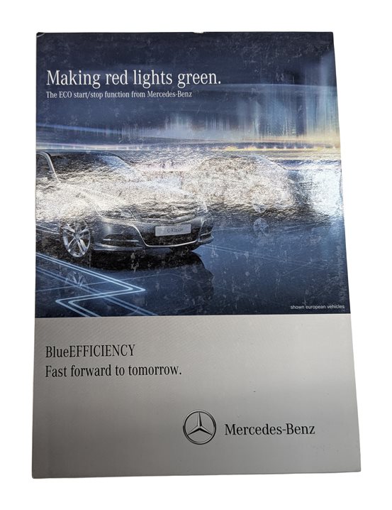 Thumbnail 2: 2014 MERCEDES C350 COUPE (W204) 3.5L OWNER'S MANUAL BOOKLET LEATHER CASE SET/7