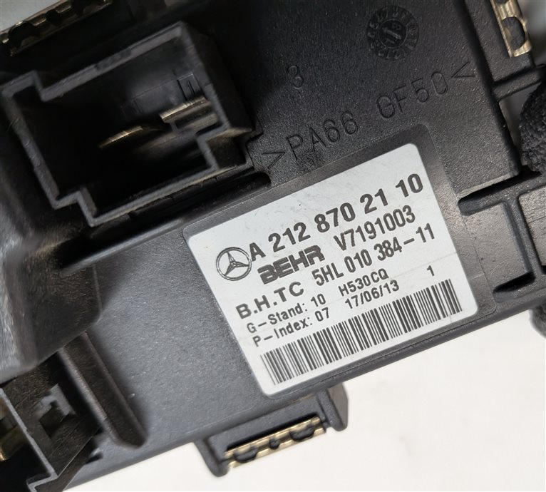 Thumbnail 10: 11-17 MERCEDES C E GLK SL CLS AC HEATER HVAC BLOWER MOTOR RESISTOR