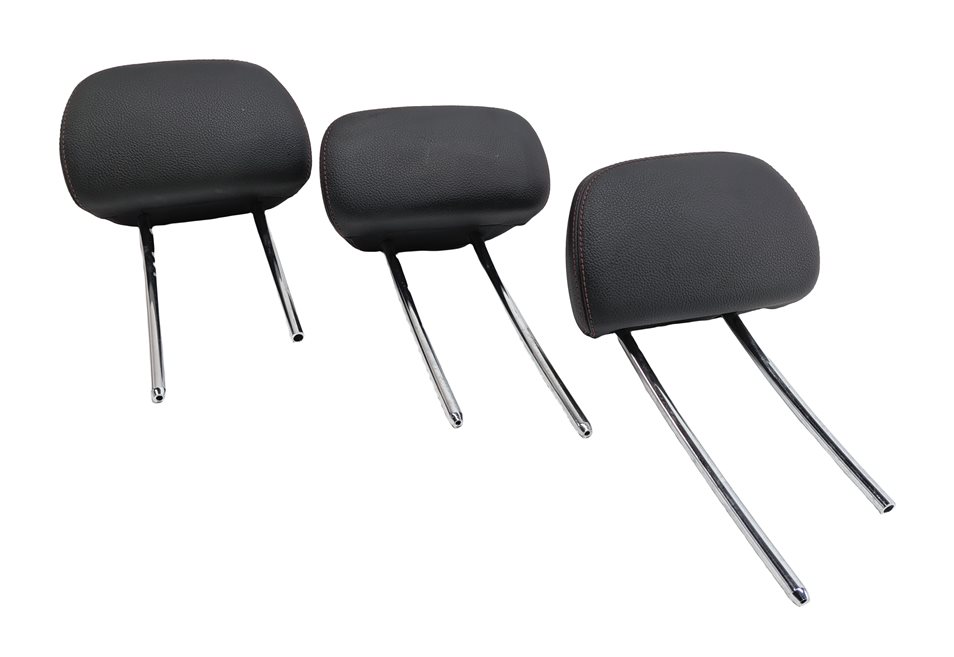Thumbnail 2: 2012-2015 MERCEDES C250 C350 C63 AMG (C204) REAR HEADREST SET/3 (Black)