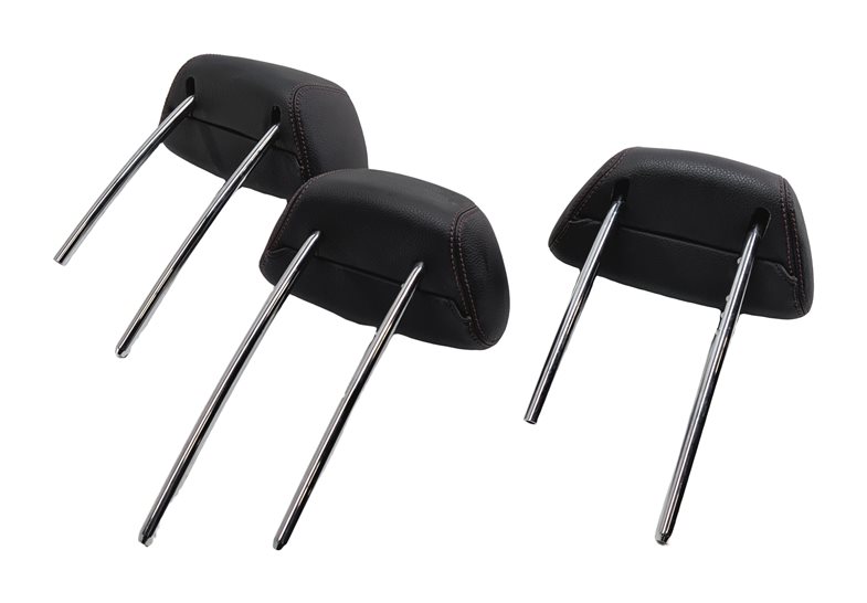 Thumbnail 5: 2012-2015 MERCEDES C250 C350 C63 AMG (C204) REAR HEADREST SET/3 (Black)