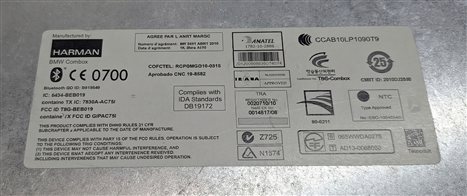 Thumbnail 8: 10-14 BMW 335i X5 X6 (E70 E71 E90) BLUETOOTH TELEMATICS COMBOX CONTROL MODULE