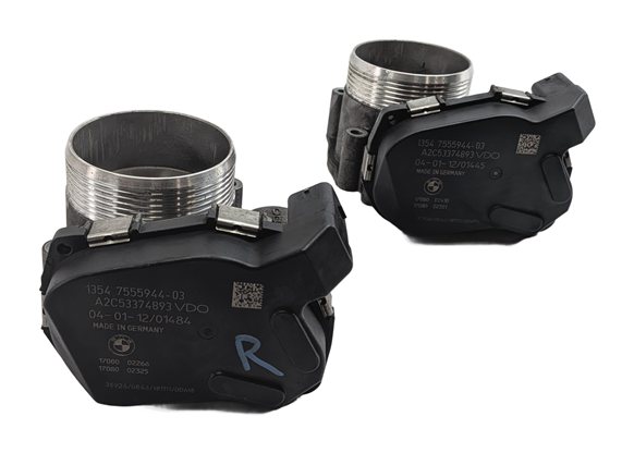 Thumbnail 2: 08-18 BMW 5 6 7 M5 M6 (E70 F01 F10 F12 F15 F16) 4.4L ENGINE THROTTLE BODY SET-2