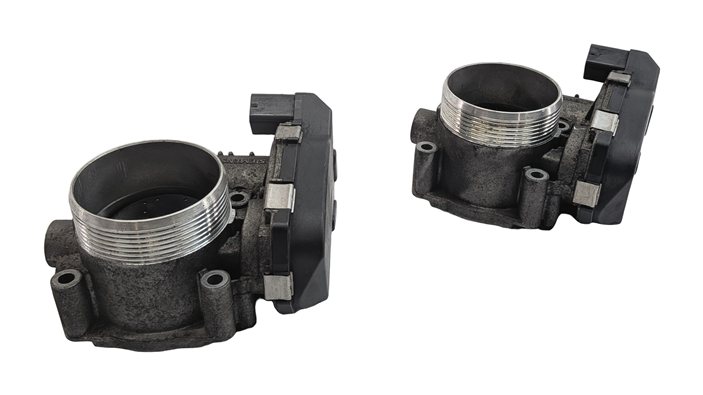 Thumbnail 3: 08-18 BMW 5 6 7 M5 M6 (E70 F01 F10 F12 F15 F16) 4.4L ENGINE THROTTLE BODY SET-2