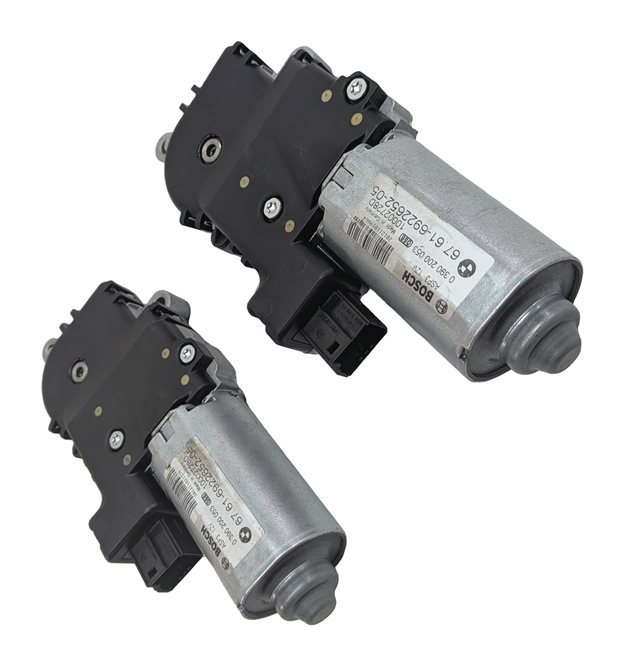 Thumbnail 3: 04-13 BMW X5 E53 E70 04-11 X3 (F25) PANORAMIC GLASS SUNROOF SUN ROOF MOTOR SET 2