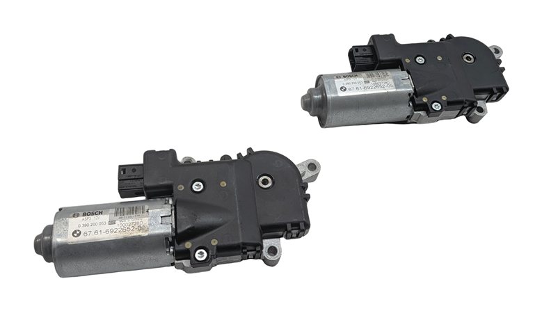Thumbnail 4: 04-13 BMW X5 E53 E70 04-11 X3 (F25) PANORAMIC GLASS SUNROOF SUN ROOF MOTOR SET 2