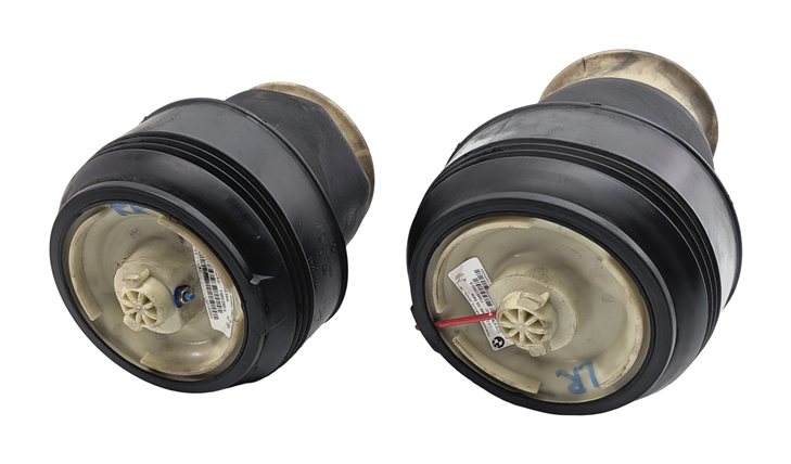 Thumbnail 1: 2007-2013 BMW X5 (E70) REAR STANDARD SUSPENSION AIR SPRING SHOCK BAG SET-2